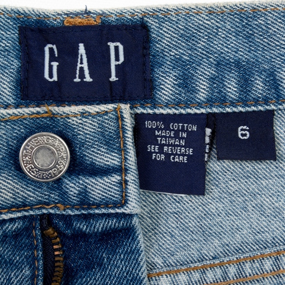 GAP Denim Skirt VINTAGE - Waist 26 - Picture 4 of 6